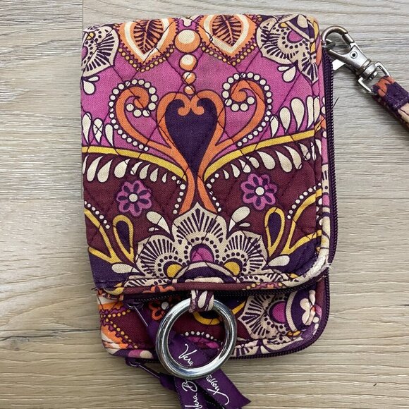 Vera Bradley Waverly Black & White Shoulder Tote Bag Floral 11" x 10"! - Picture 3 of 6